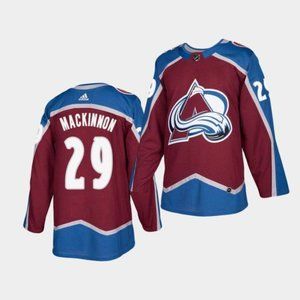 Colorado Avalanche Nathan MacKinnon Red Jersey